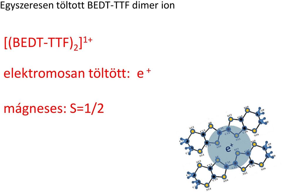 [(BEDT-TTF) 2 ] 1+