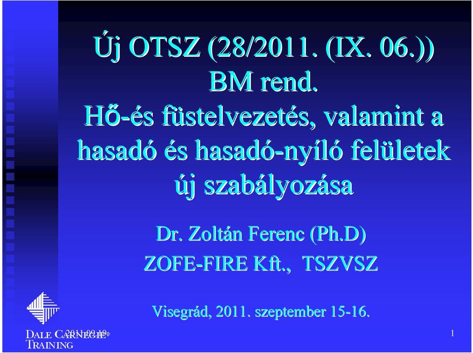 hasadó-ny nyíló felületek letek új j szabályoz lyozása Dr.