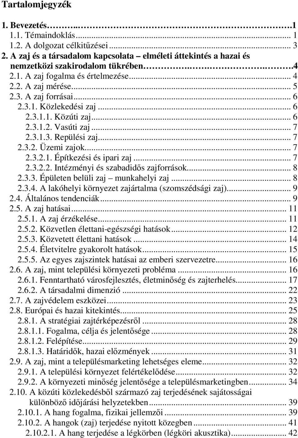A városi zaj környezeti és társadalmi hatásainak vizsgálata Debrecen  városában - PDF Ingyenes letöltés