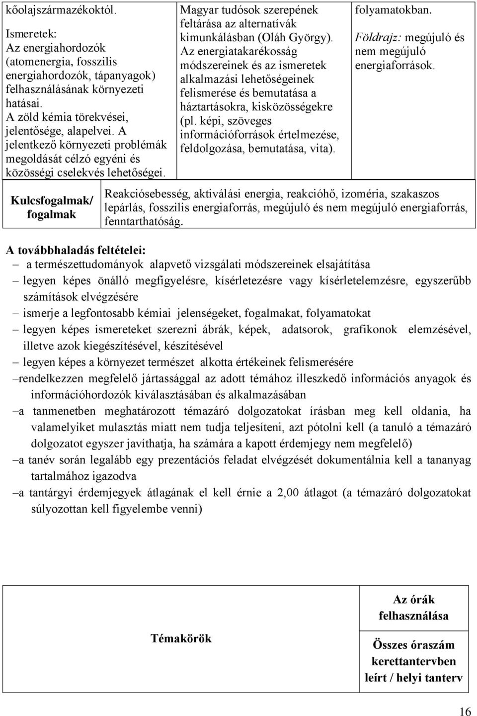 Az energiatakarékosság módszereinek és az ismeretek alkalmazási lehetőségeinek felismerése és bemutatása a háztartásokra, kisközösségekre (pl.