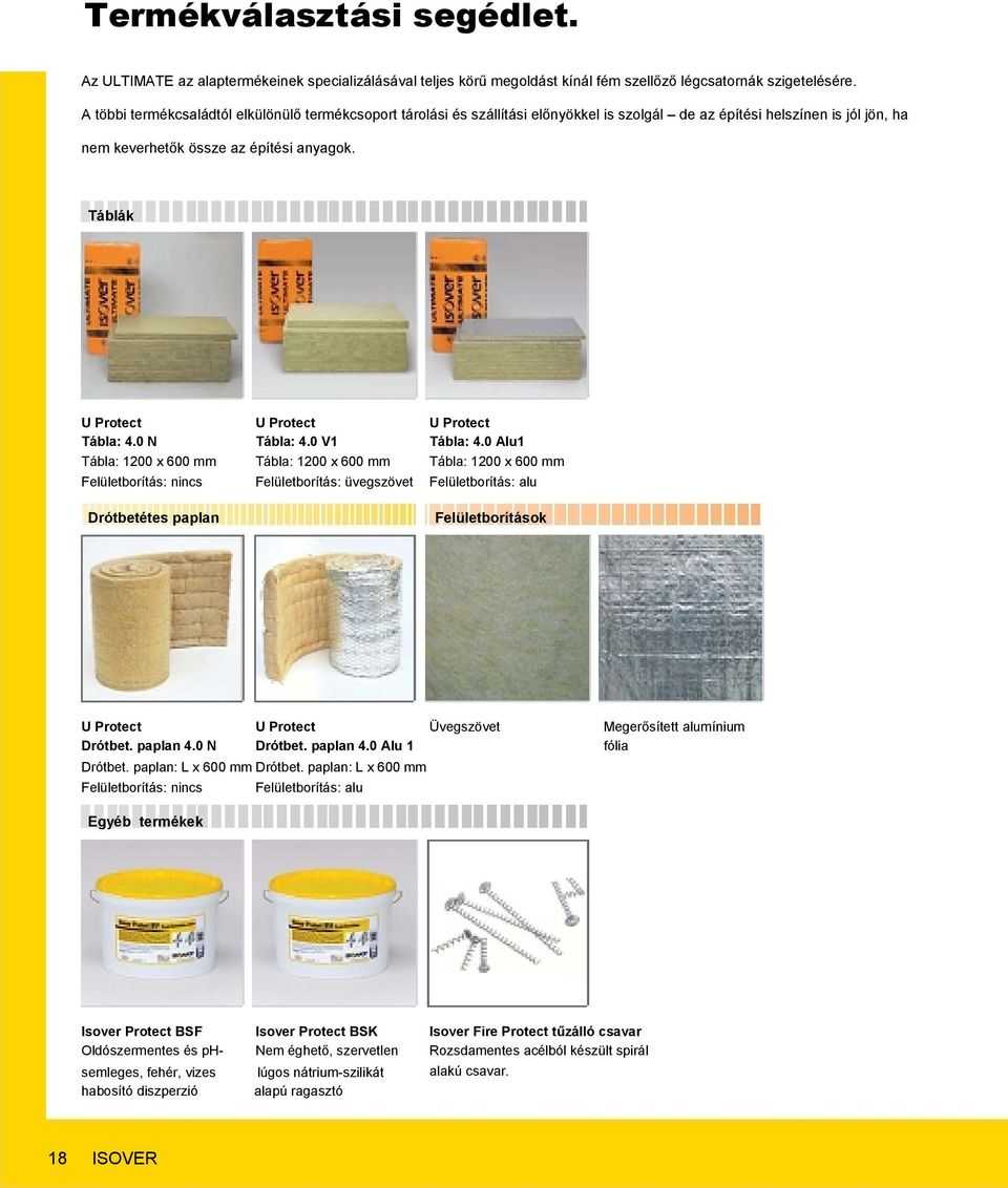 0 N Tábla: 1200 x 0 mm Felületborítás: nincs Drótbetétes paplan U Protect Tábla: 4.0 V1 Tábla: 1200 x 0 mm Felületborítás: üvegszövet U Protect Tábla: 4.