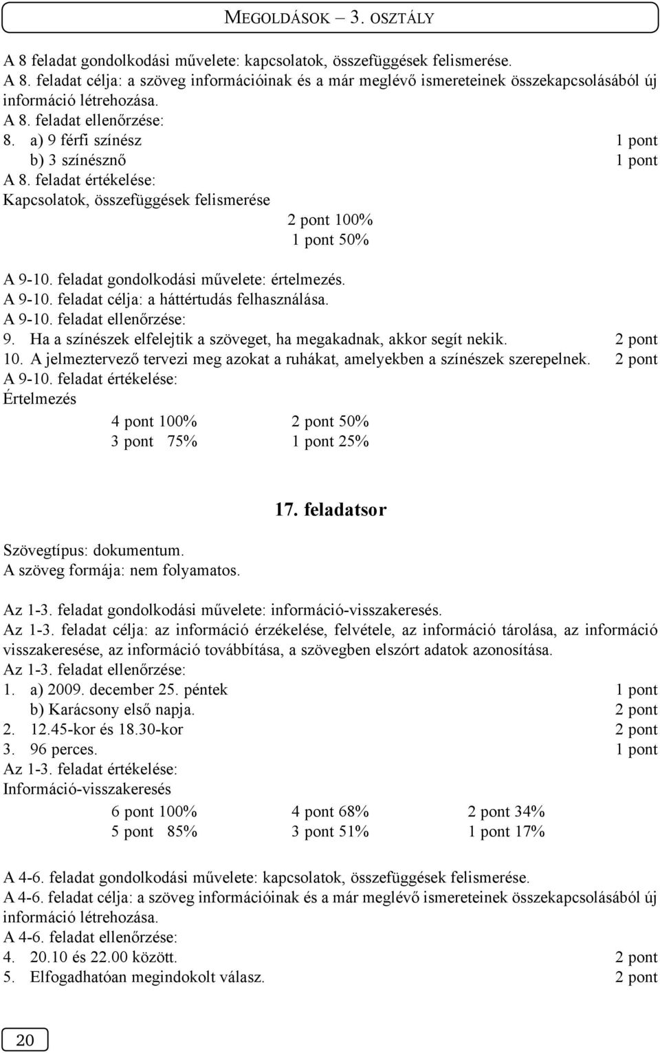 Ha a színészek elfelejtik a szöveget, ha megakadnak, akkor segít nekik. 10. A jelmeztervező tervezi meg azokat a ruhákat, amelyekben a színészek szerepelnek. A 9-10.