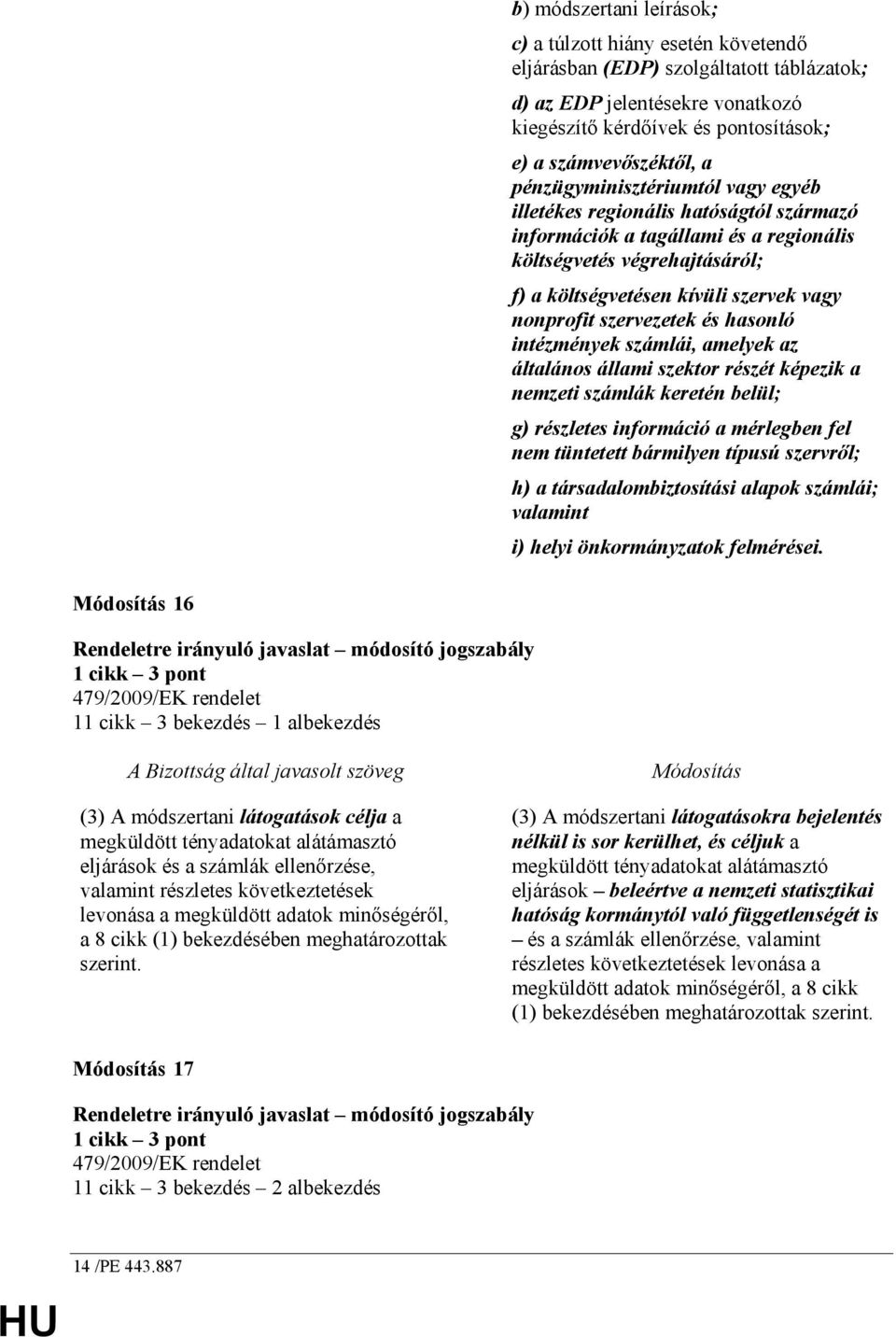 szervezetek és hasonló intézmények számlái, amelyek az általános állami szektor részét képezik a nemzeti számlák keretén belül; g) részletes információ a mérlegben fel nem tüntetett bármilyen típusú