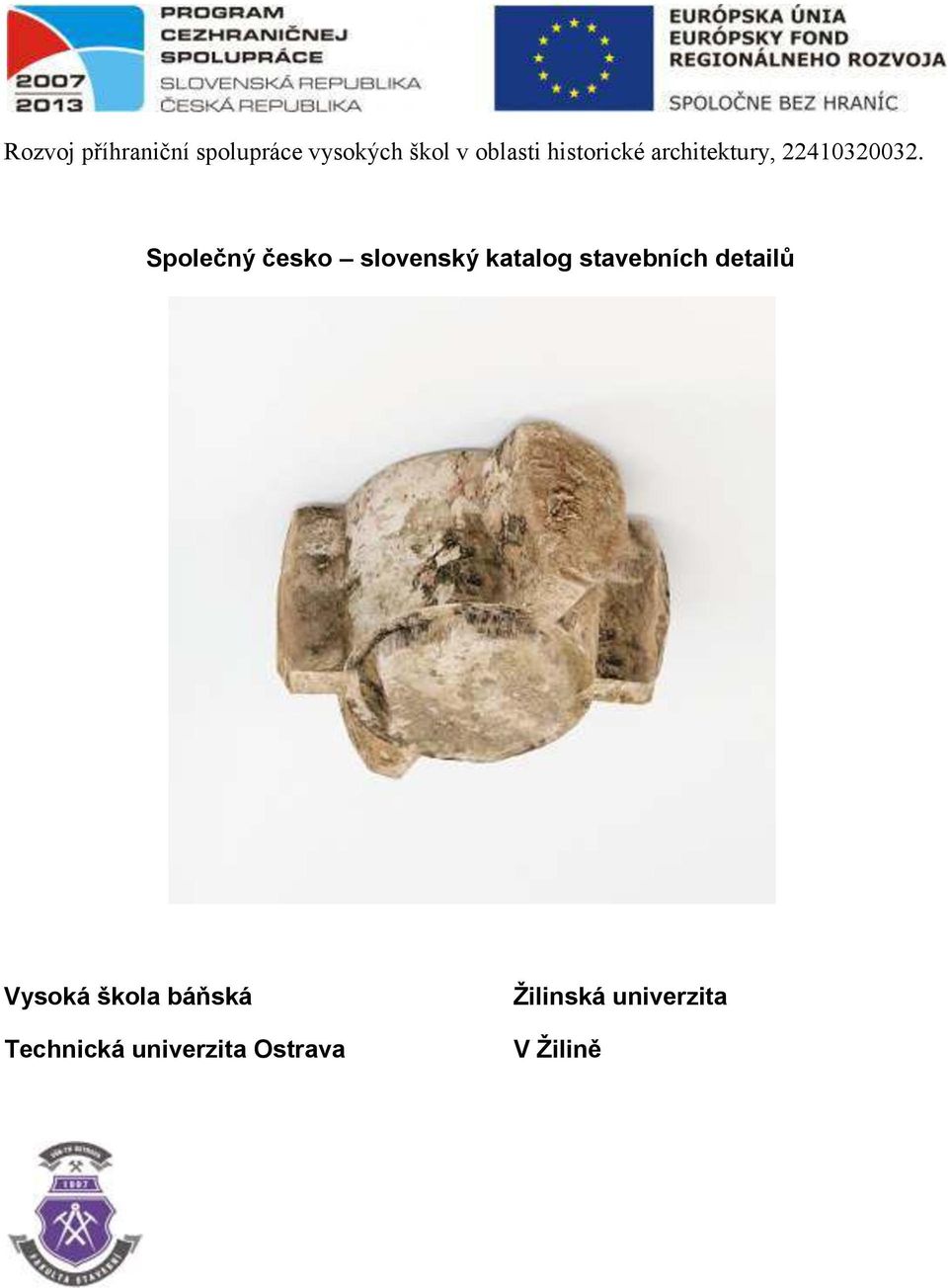 Společný česko slovenský katalog stavebních detailů