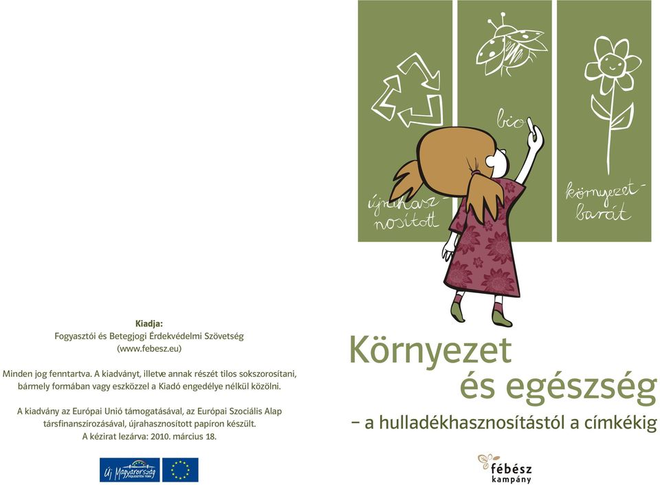 Környezet és egészség a hulladékhasznosítástól a címkékig - PDF Free  Download