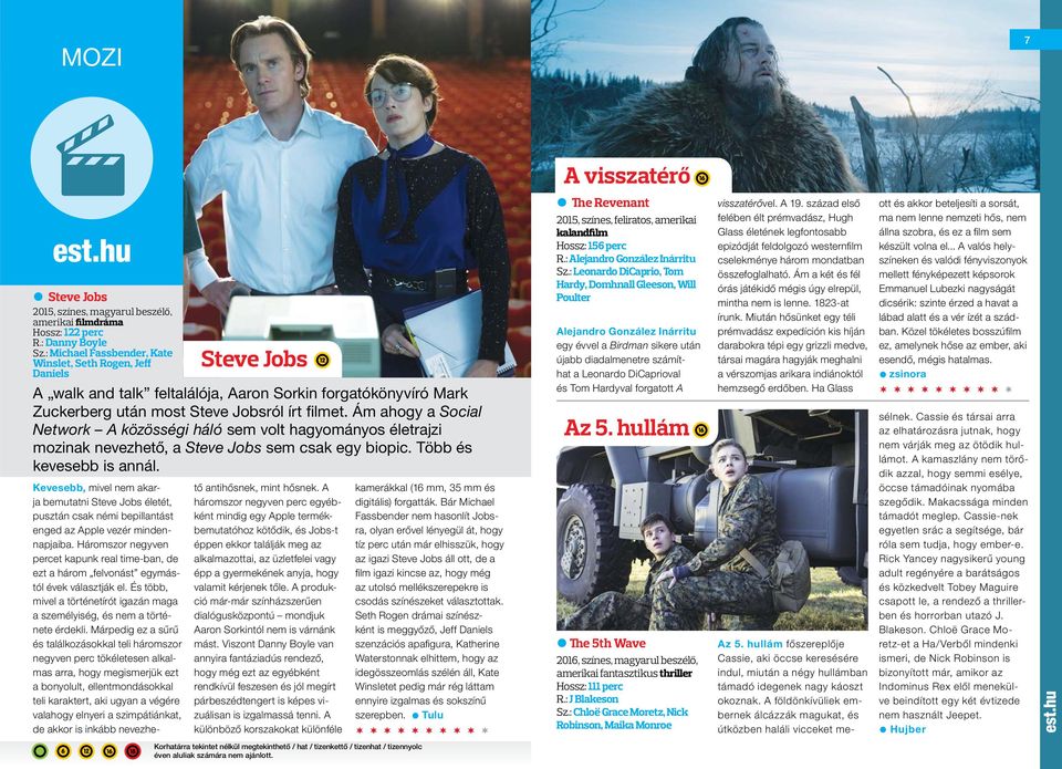 Ám ahogy a Social Network A közösségi háló sem volt hagyományos életrajzi mozinak nevezhető, a Steve Jobs sem csak egy biopic. Több és kevesebb is annál.
