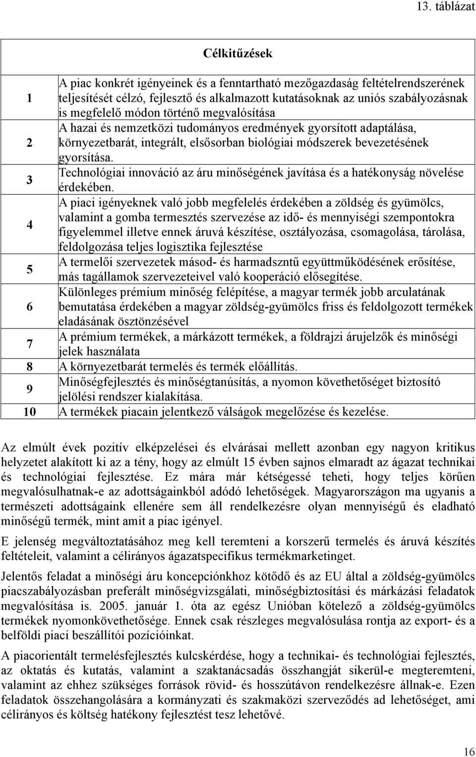 Technológiai innováció az áru minőségének javítása és a hatékonyság növelése 3 érdekében.