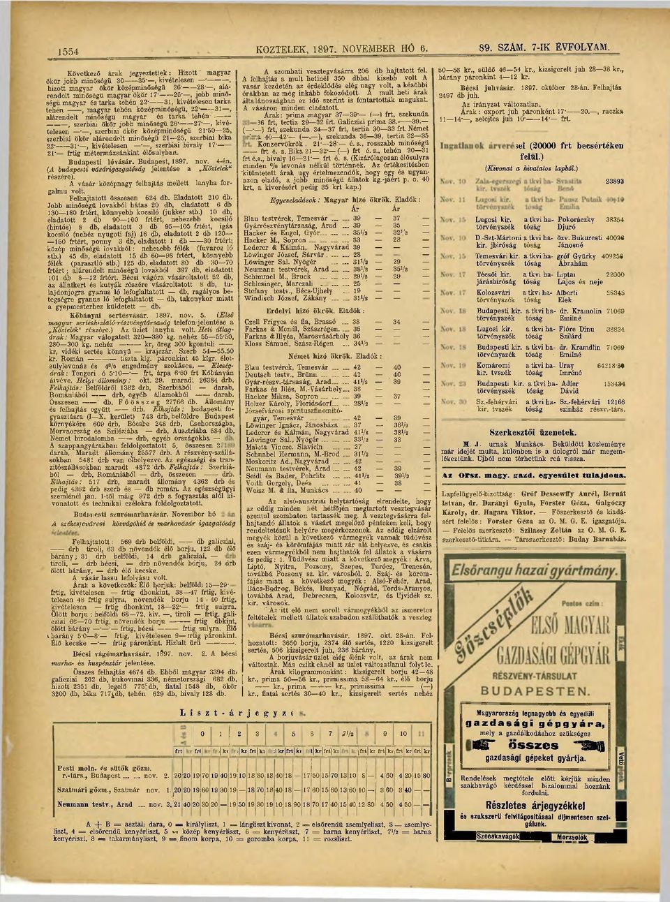 tehén 22 : 31, kivételesen tarka, tehén, magyar tehén középminőségü, 22- -31, alárendelt minőségű magyar és tarka tehén.
