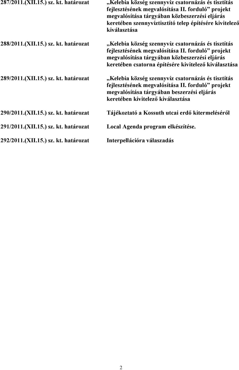 megvalósítása II.