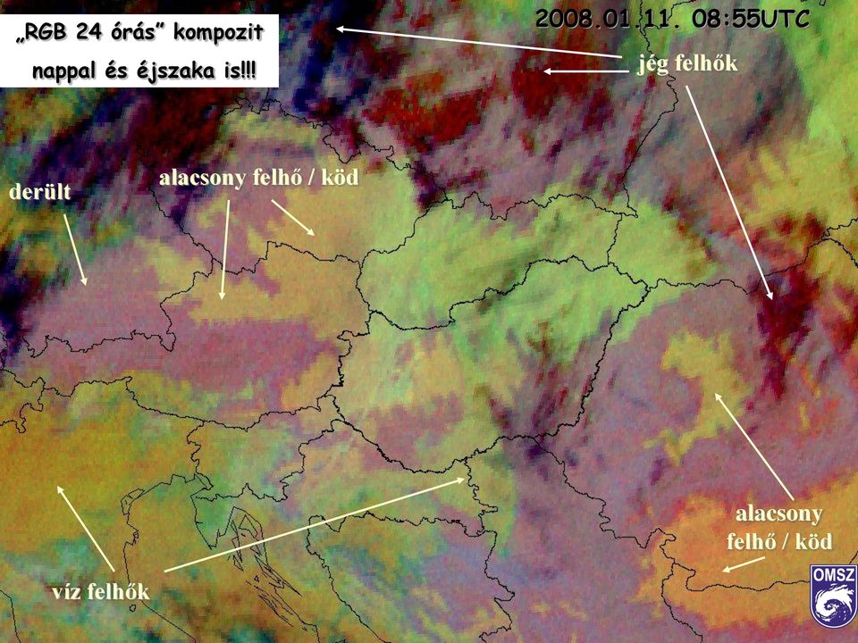 08:55UTC jég felhők derült alacsony felhő /