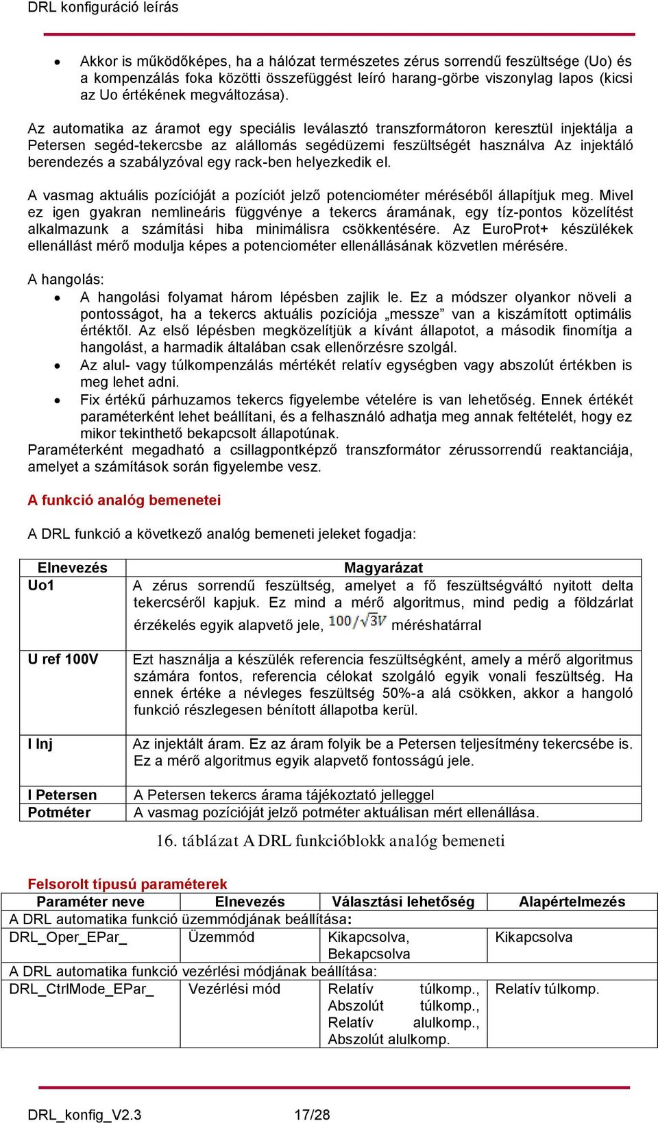 egy rack-ben helyezkedik el. A vasmag aktuális pozícióját a pozíciót jelző potenciométer méréséből állapítjuk meg.