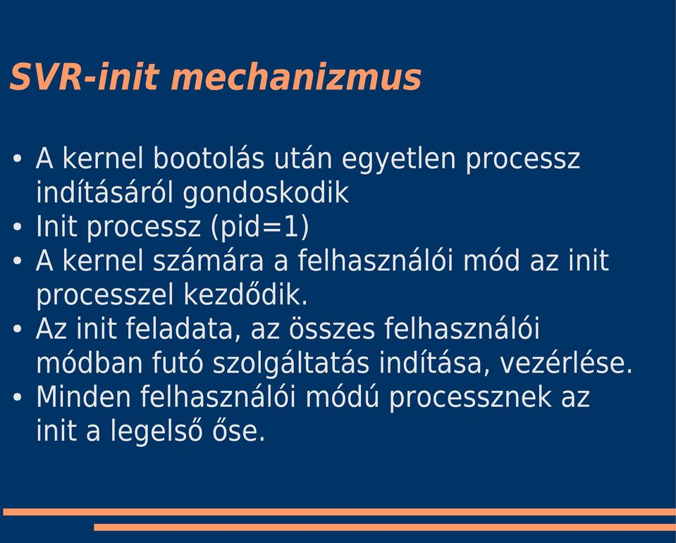 processzel kezdődik.
