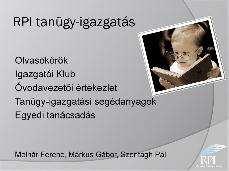 Tanügy-igazgatási segédanyagok Egyedi