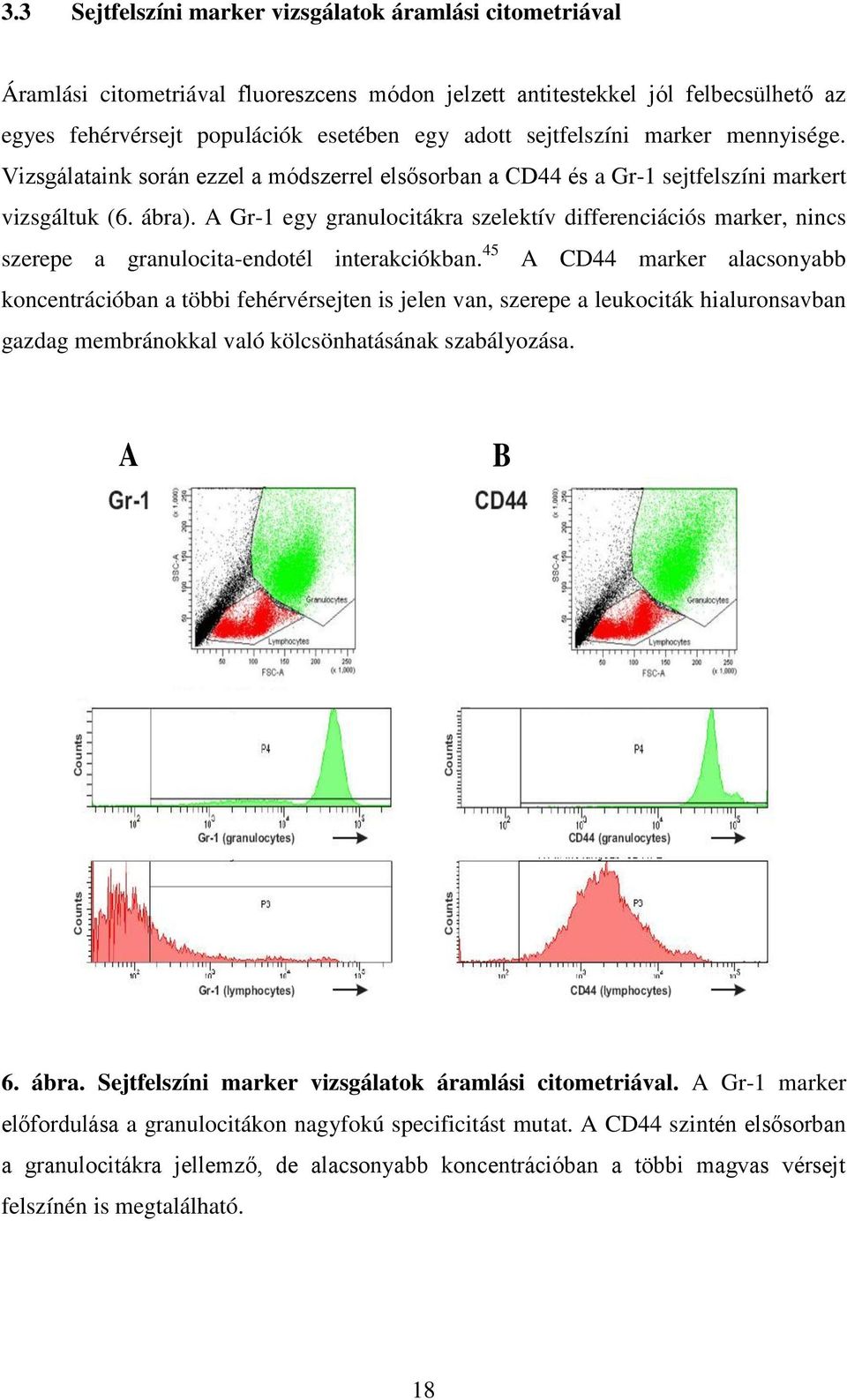 A Gr-1 egy granulocitákra szelektív differenciációs marker, nincs szerepe a granulocita-endotél interakciókban.