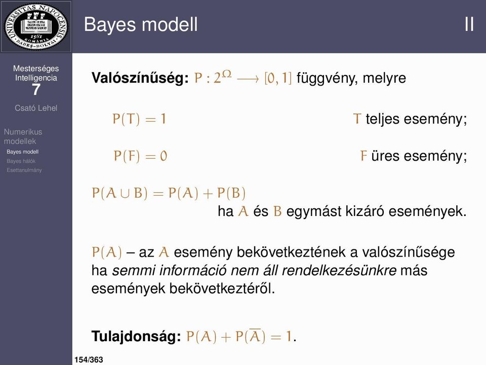 események.