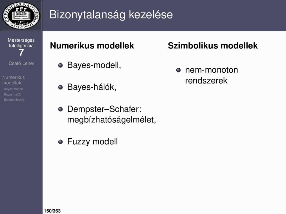 Schafer: megbízhatóságelmélet,