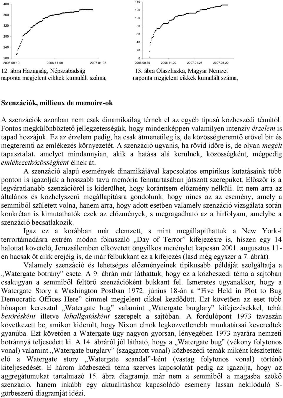el az egyéb típusú közbeszédi témától. Fontos megkülönböztető jellegzetességük, hogy mindenképpen valamilyen intenzív érzelem is tapad hozzájuk.