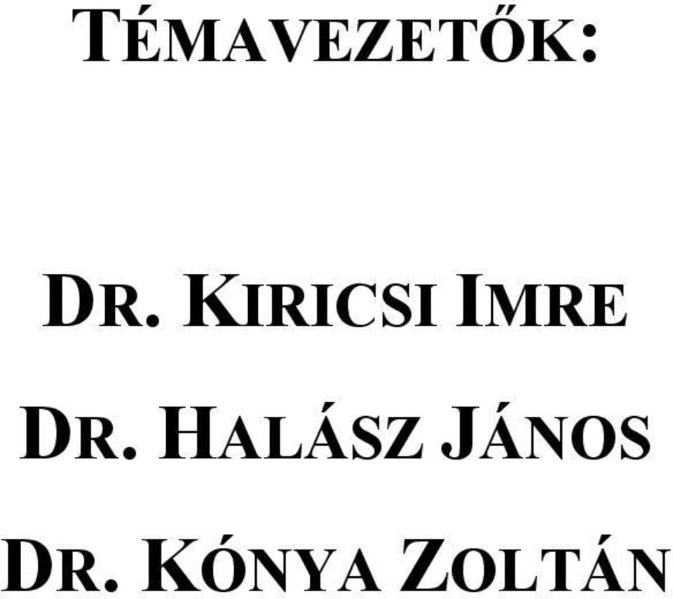 HALÁSZ JÁNOS DR.