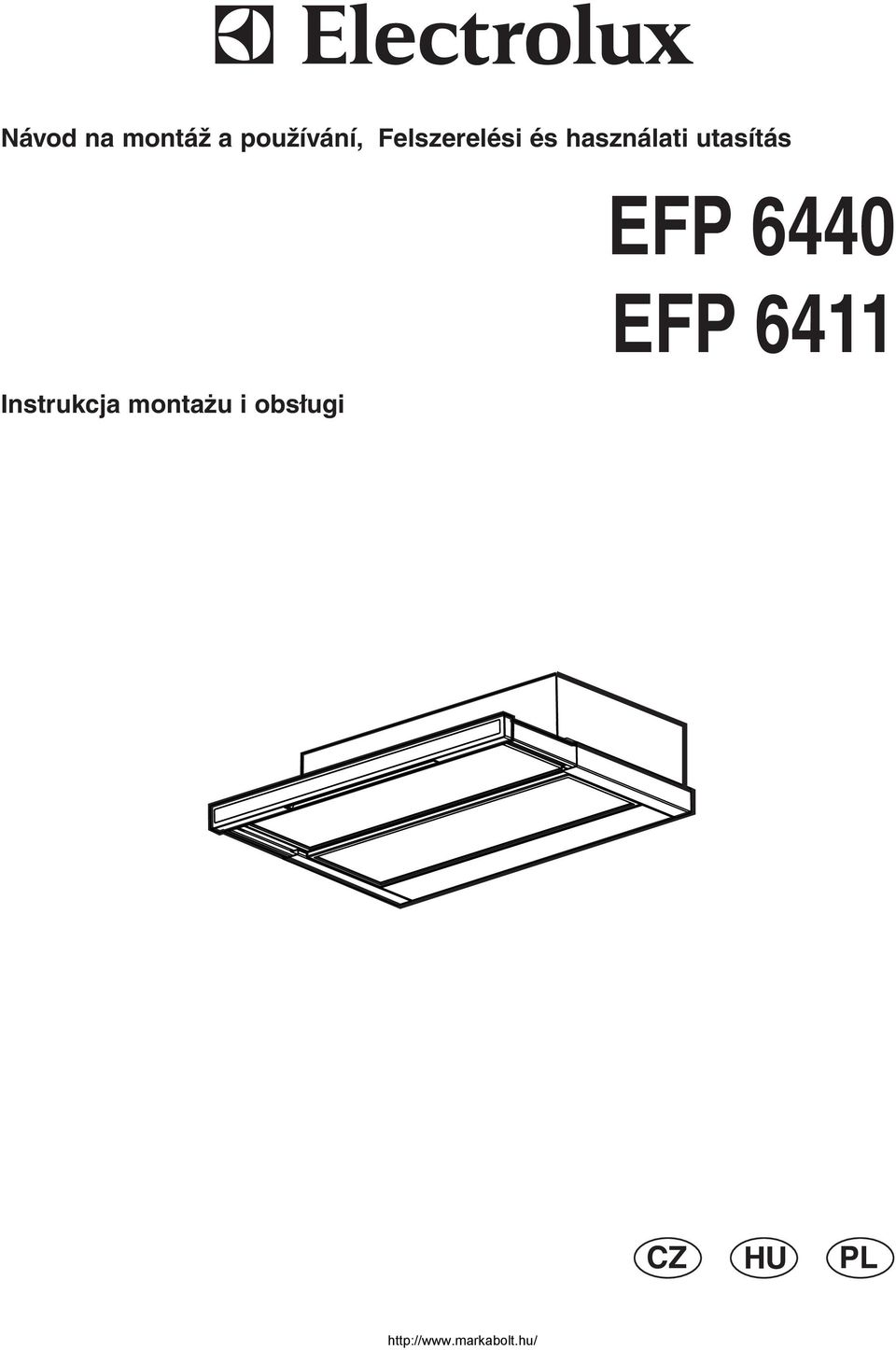 utasítás EFP 6440 EFP 6411