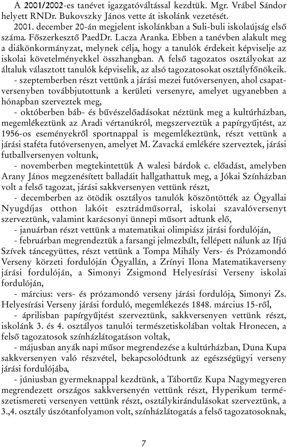 Szentpéteri Kossányi József. Magyar Tanítási Nyelvű Alapiskola ÉVKÖNYV -  PDF Ingyenes letöltés