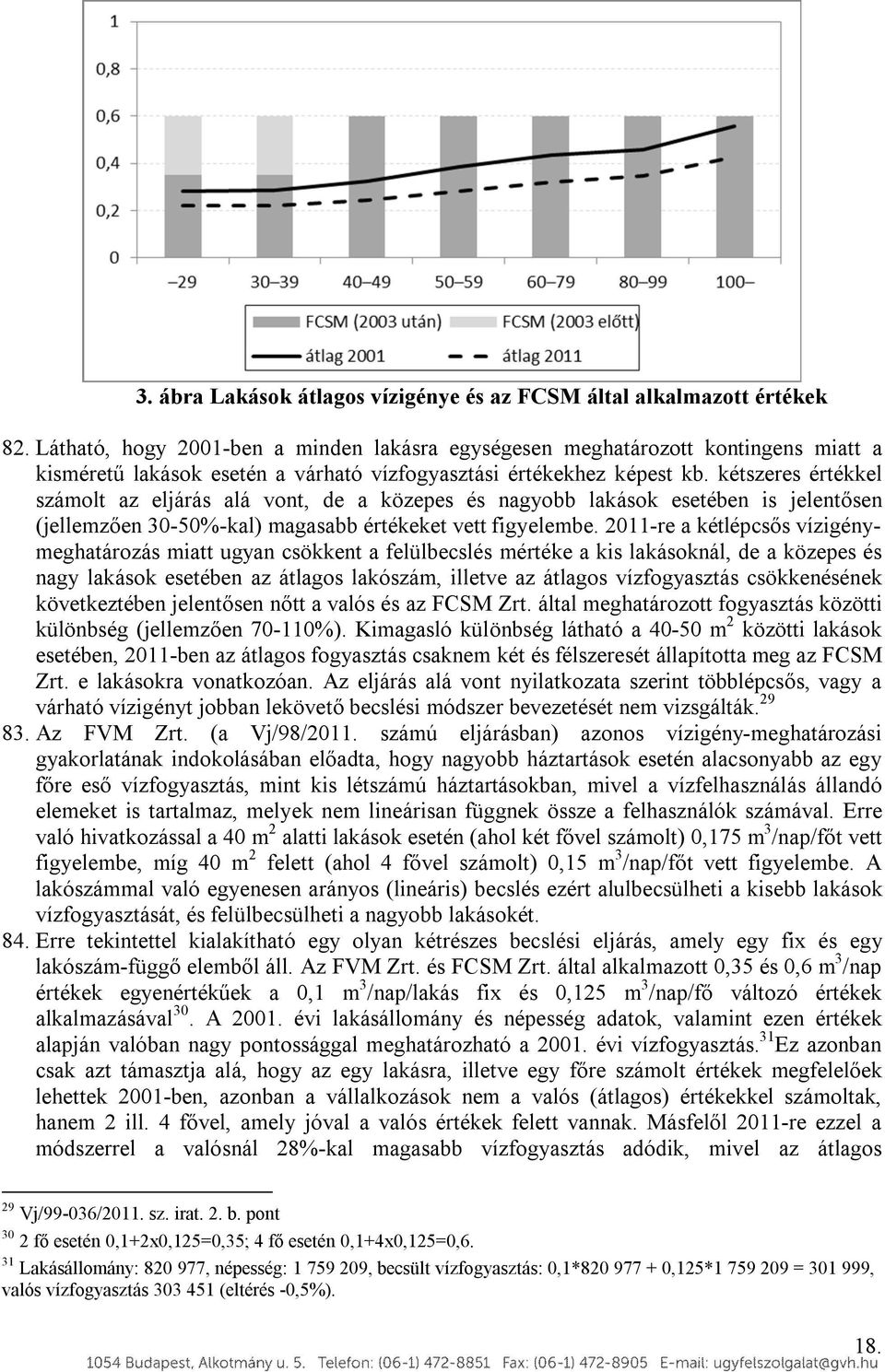 kétszeres értékkel számolt az eljárás alá vont, de a közepes és nagyobb lakások esetében is jelentősen (jellemzően 30-50%-kal) magasabb értékeket vett figyelembe.