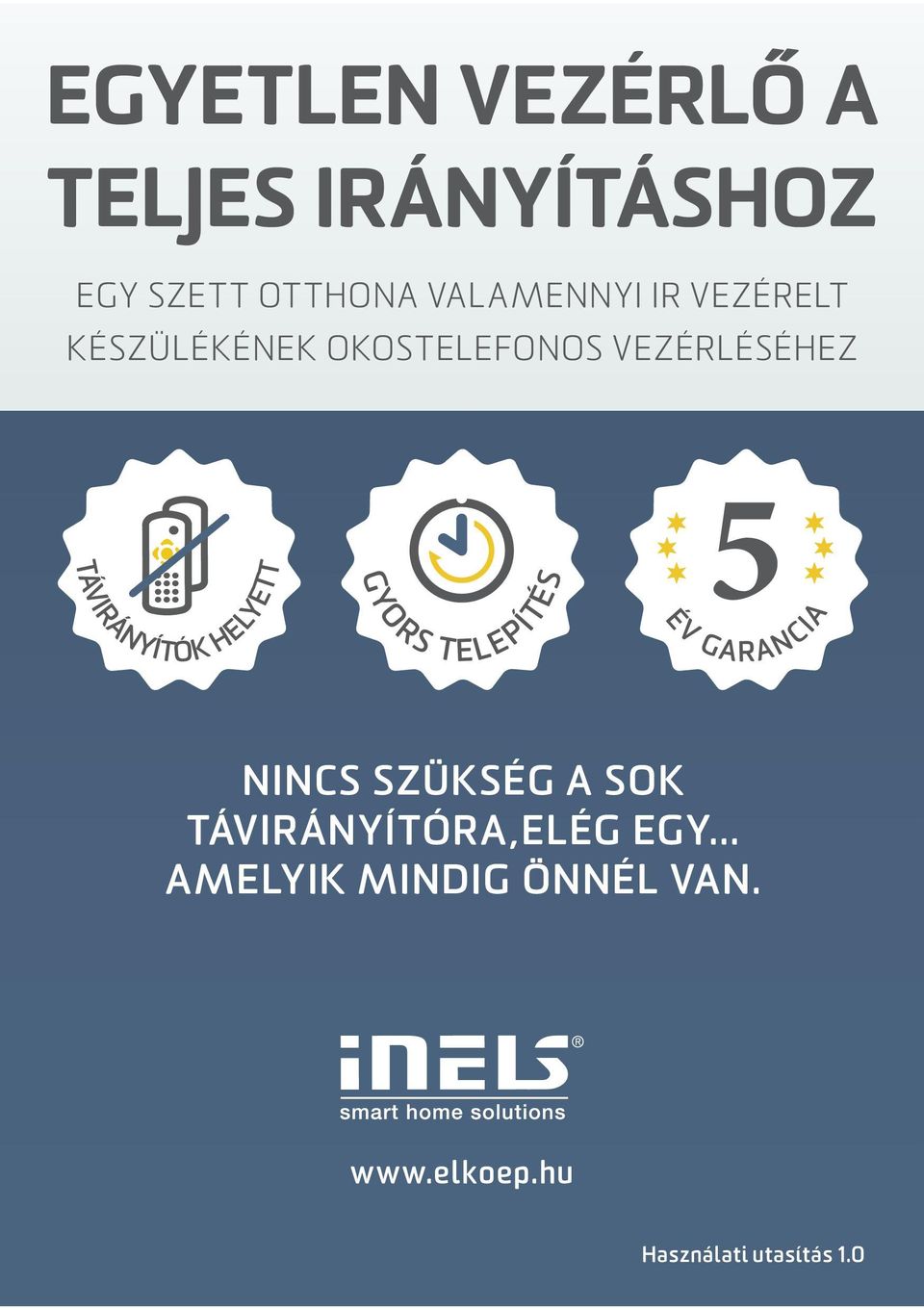 HELYETT GYORS TELEPÍTÉS ÉV GARANCIA NINCS SZÜKSÉG A SOK