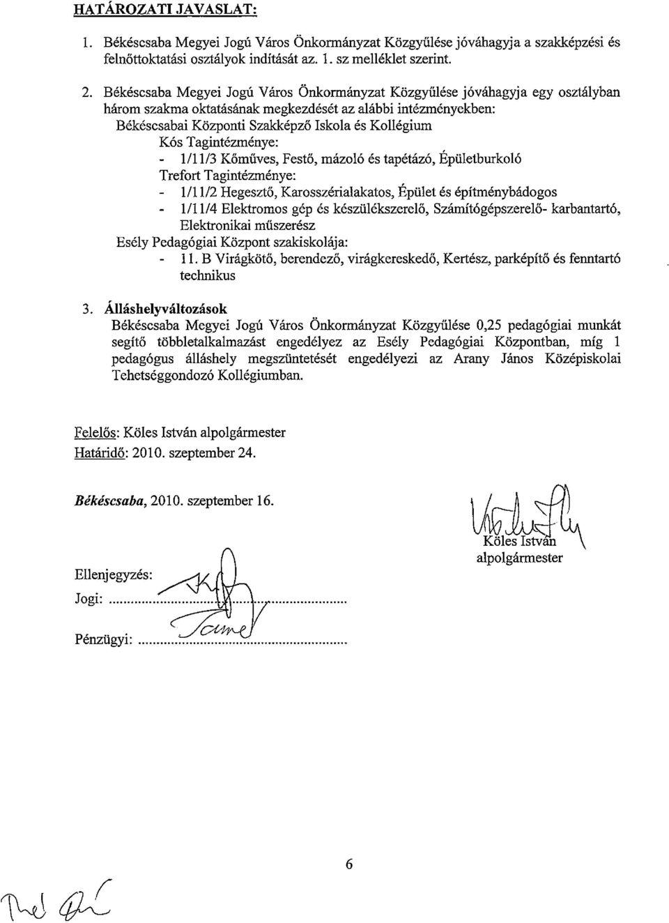 Tagintézménye: 1/11/3 Kőműves, Festő, mázoó és tapétázó, Épüetburkoó Trefort Tagintézménye: 1/11/2 Hegesztő, Karosszériaakatos, Épüet és építménybádogos 1/11/4 Eektromos gép és készüékszereő,