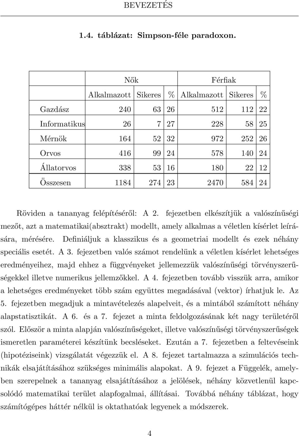 12 Összesen 1184 274 23 2470 584 24 Röviden a tananyag felépítéséről: A 2.