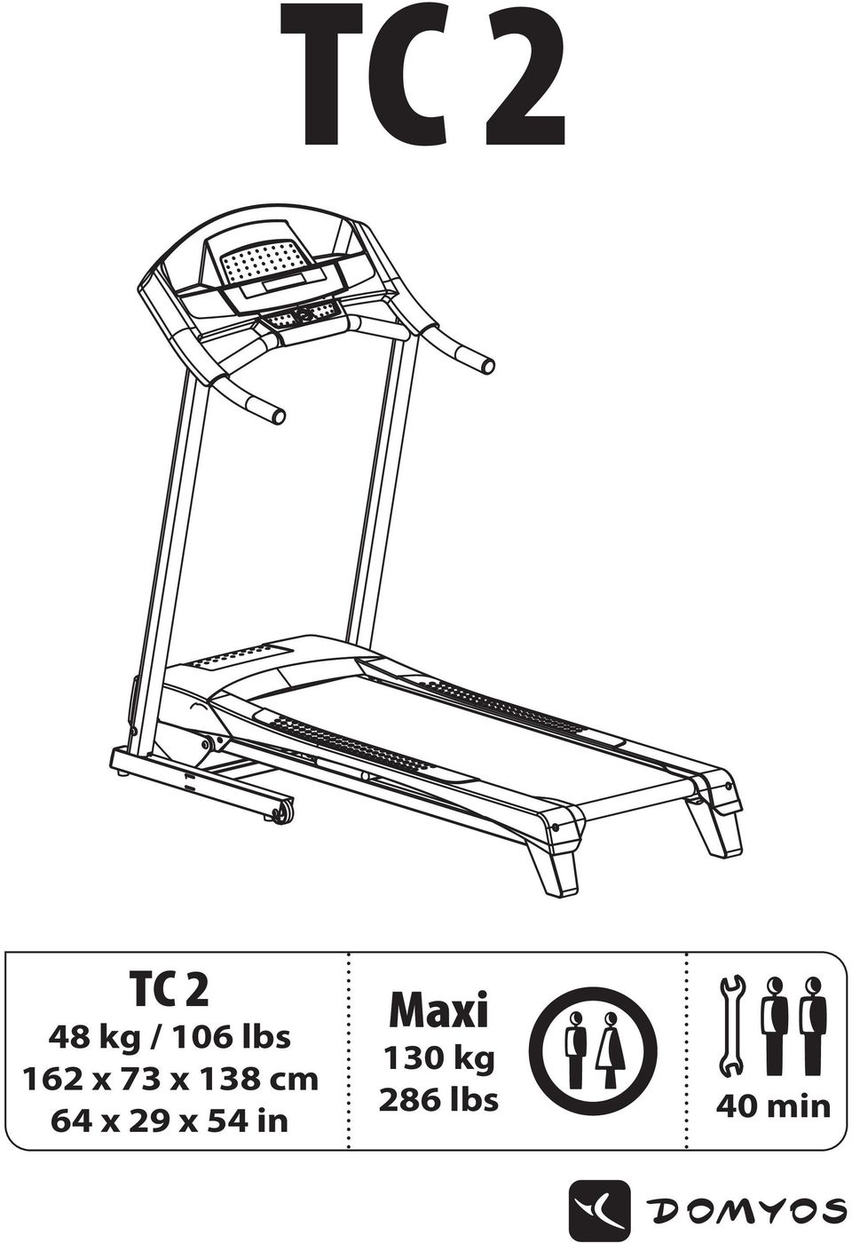 cm 64 x 29 x 4 in