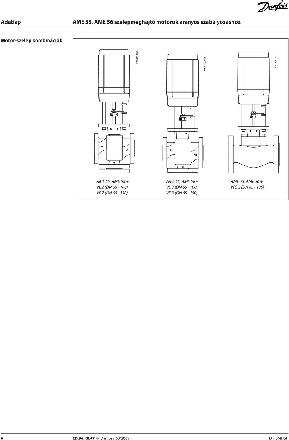 (DN 65-100) VFS 2 (DN 65-100) VF 2 (DN 65-150) VF