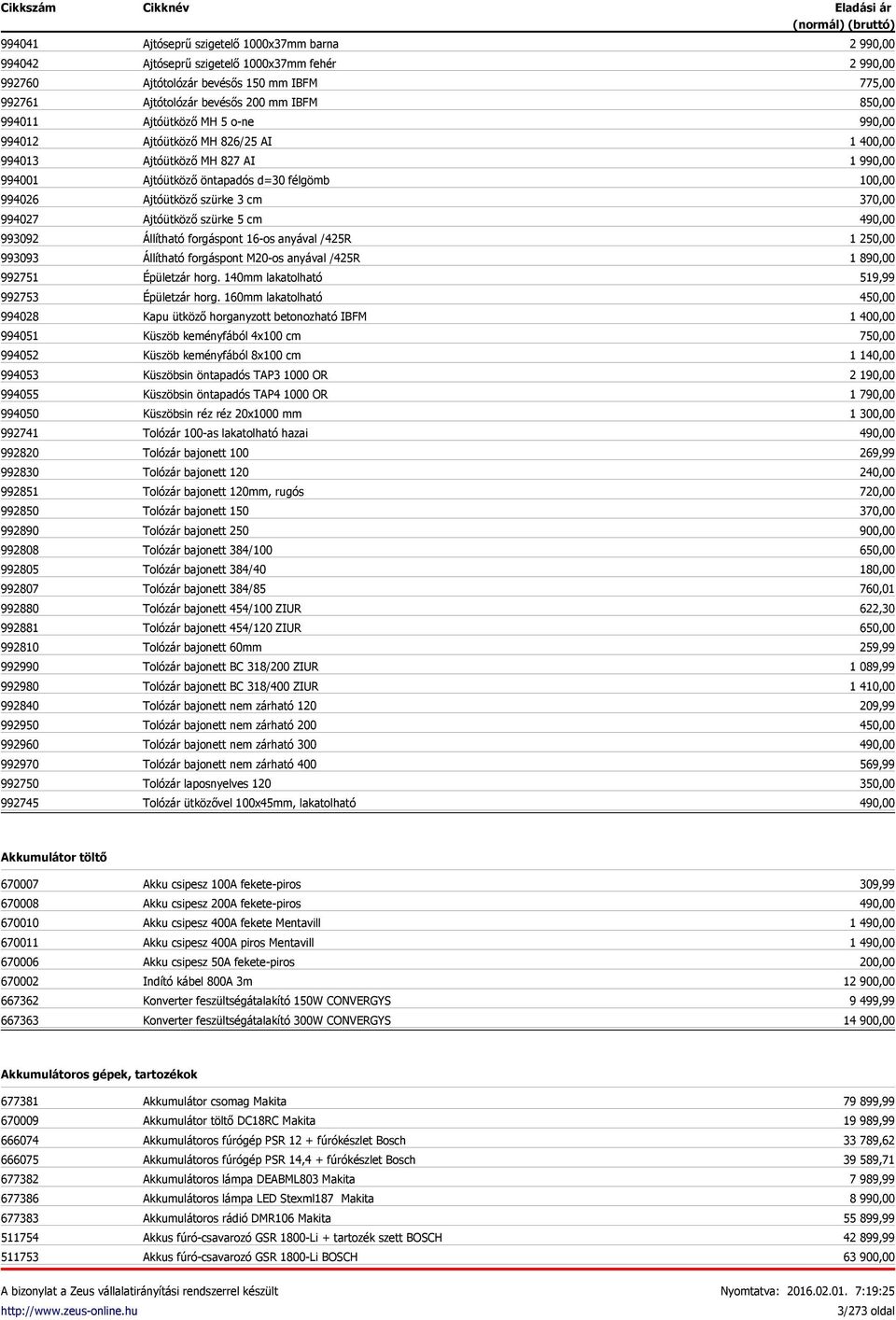 bevésős 200 mm IBFM Ajtóütköző MH 5 o-ne Ajtóütköző MH 826/25 AI Ajtóütköző MH 827 AI Ajtóütköző öntapadós d=30 félgömb Ajtóütköző szürke 3 cm Ajtóütköző szürke 5 cm Állítható forgáspont 16-os