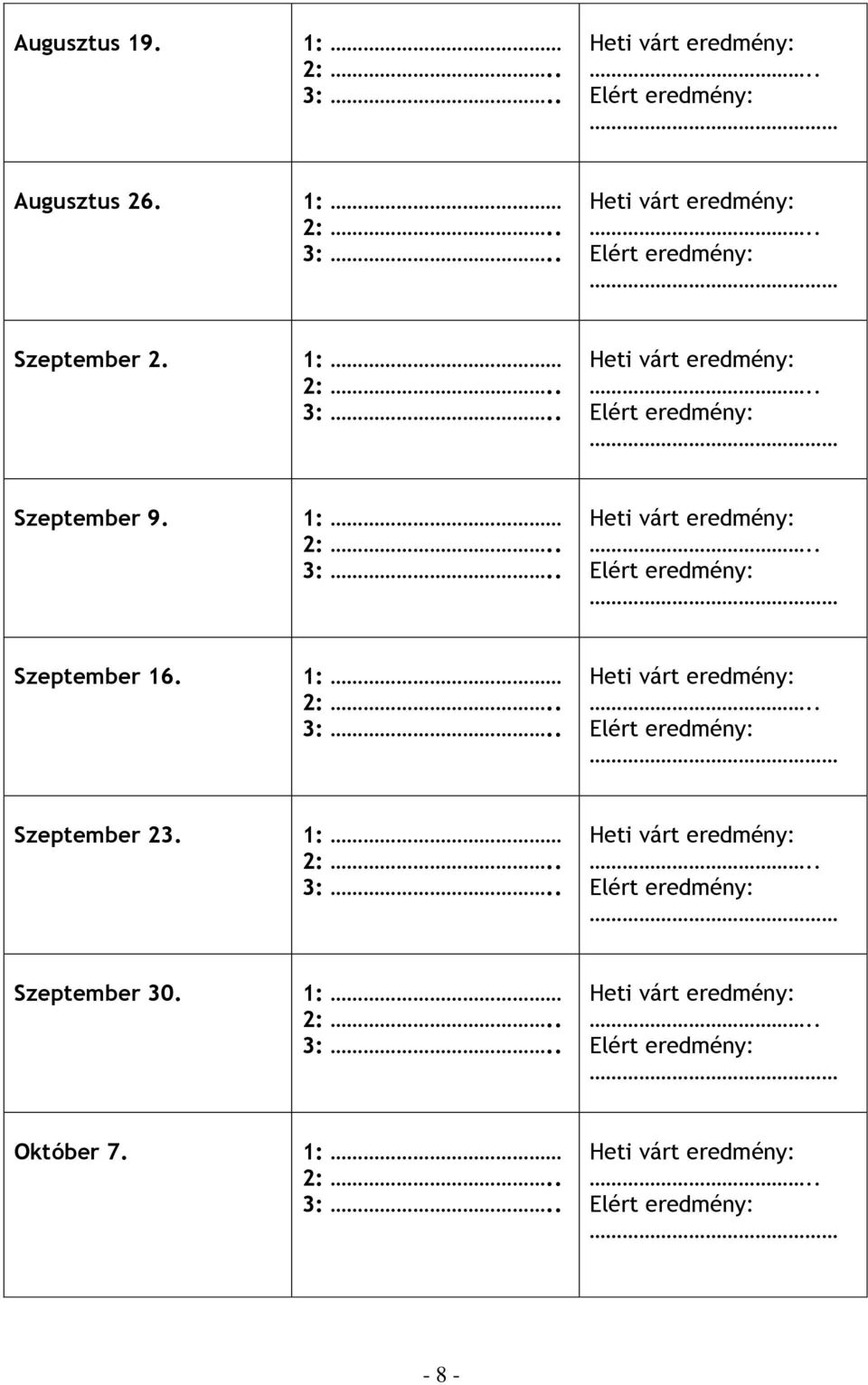 Szeptember 16. Szeptember 23.