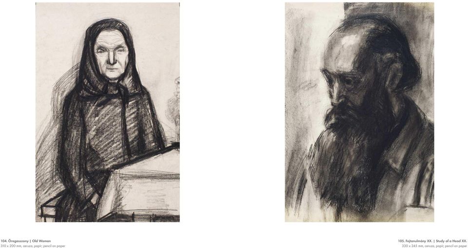 Fejtanulmány XX. Study of a Head XX.