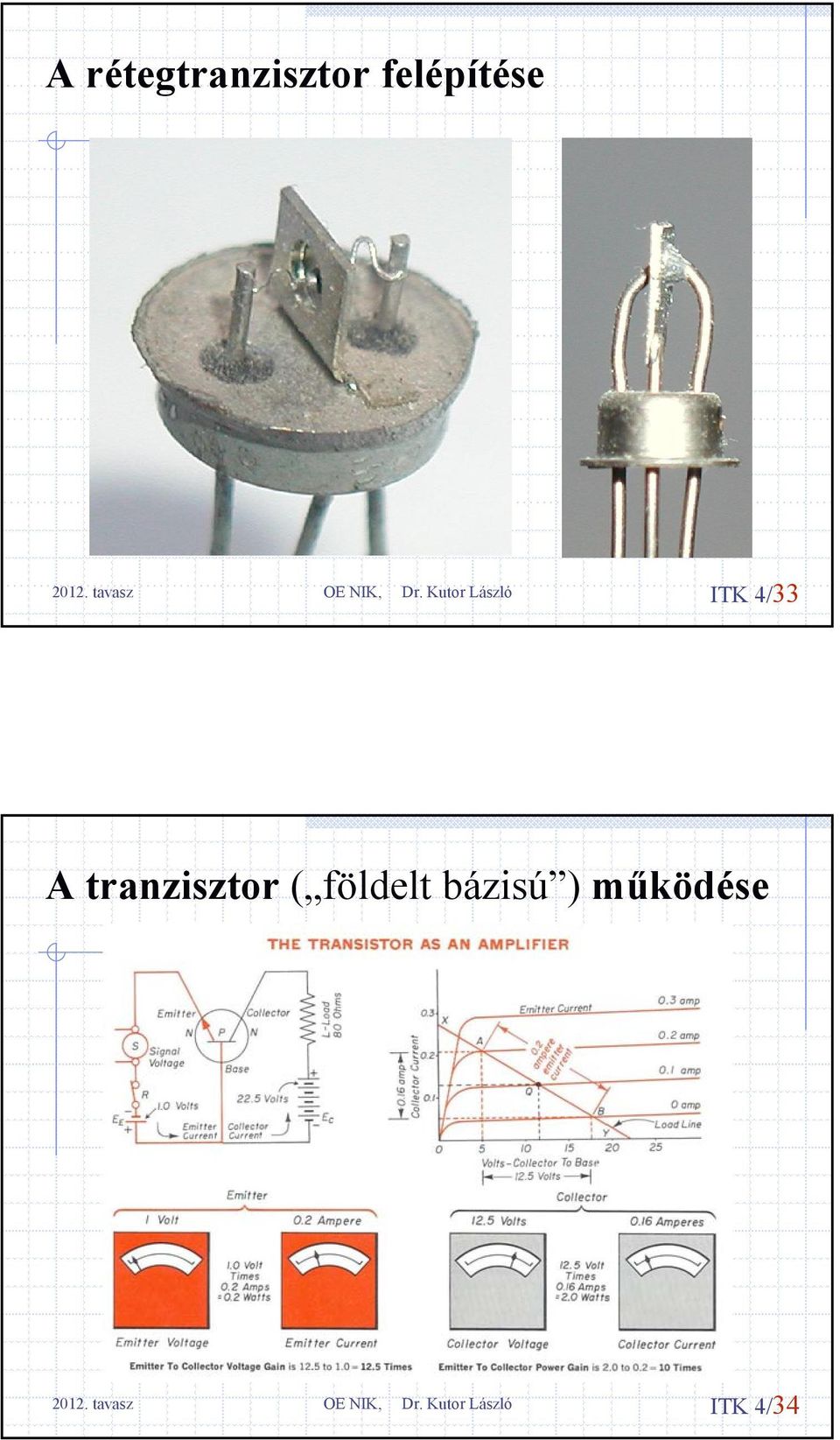 tranzisztor ( földelt