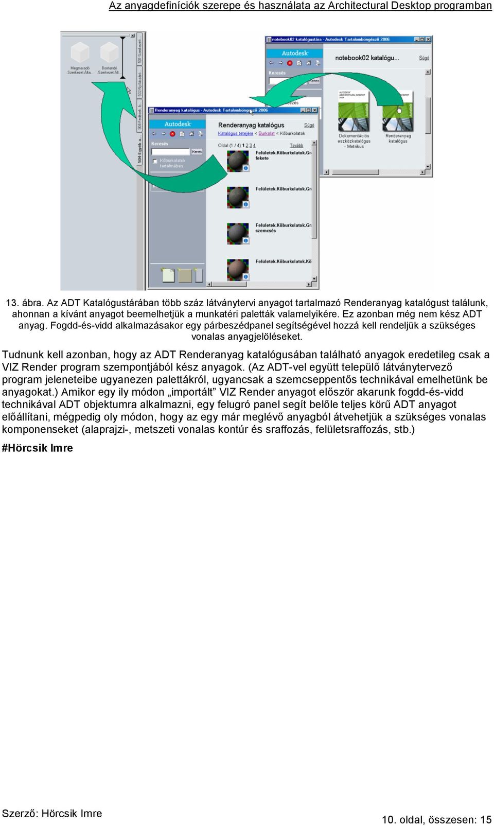 Az anyagdefiníciók szerepe és használata az Architectural Desktop  programban - PDF Ingyenes letöltés