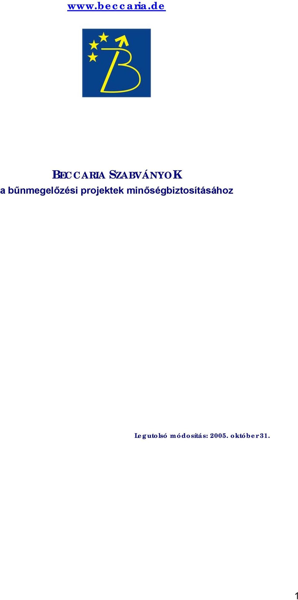 bűnmegelőzési projektek