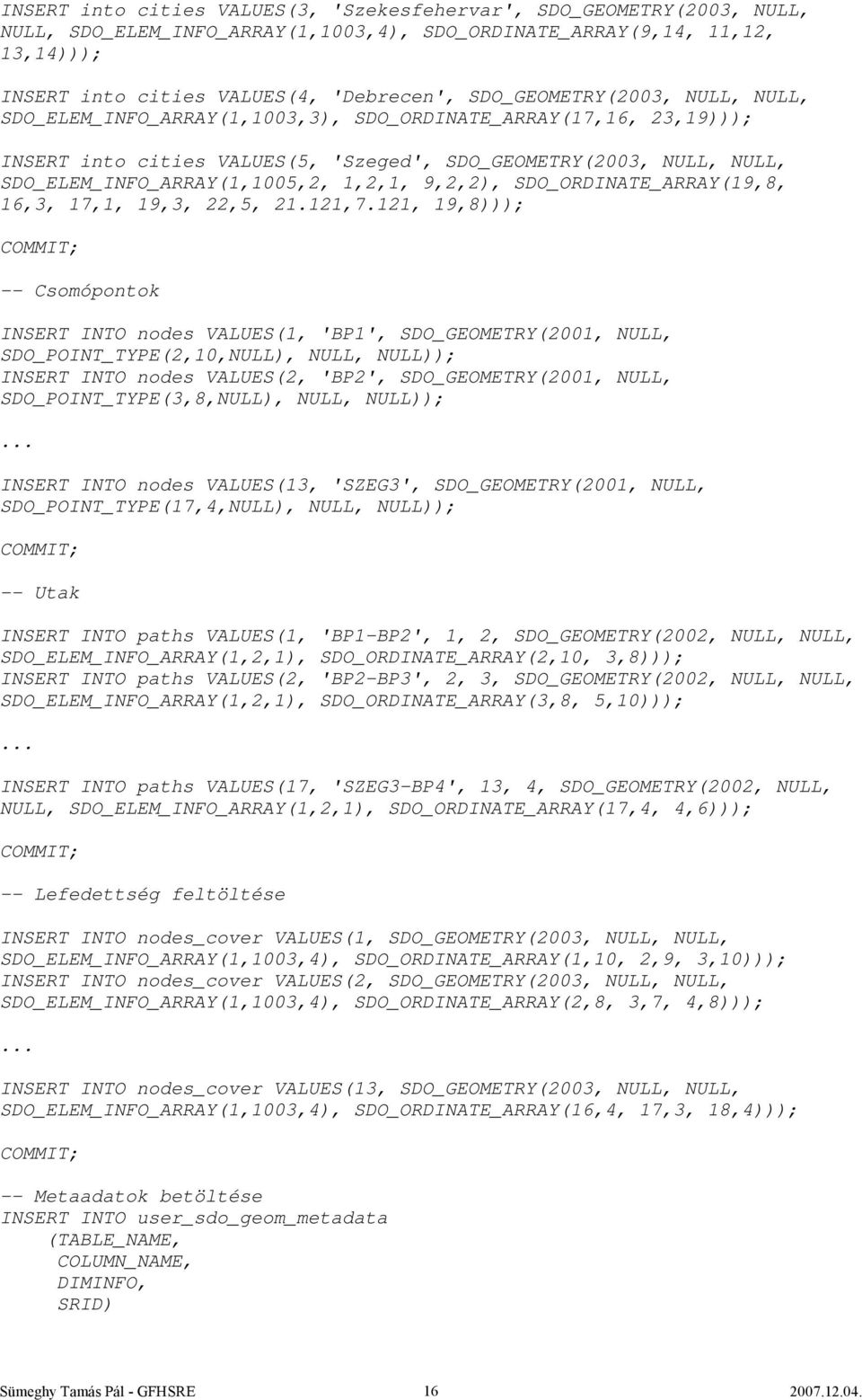 1,2,1, 9,2,2), SDO_ORDINATE_ARRAY(19,8, 16,3, 17,1, 19,3, 22,5, 21.121,7.