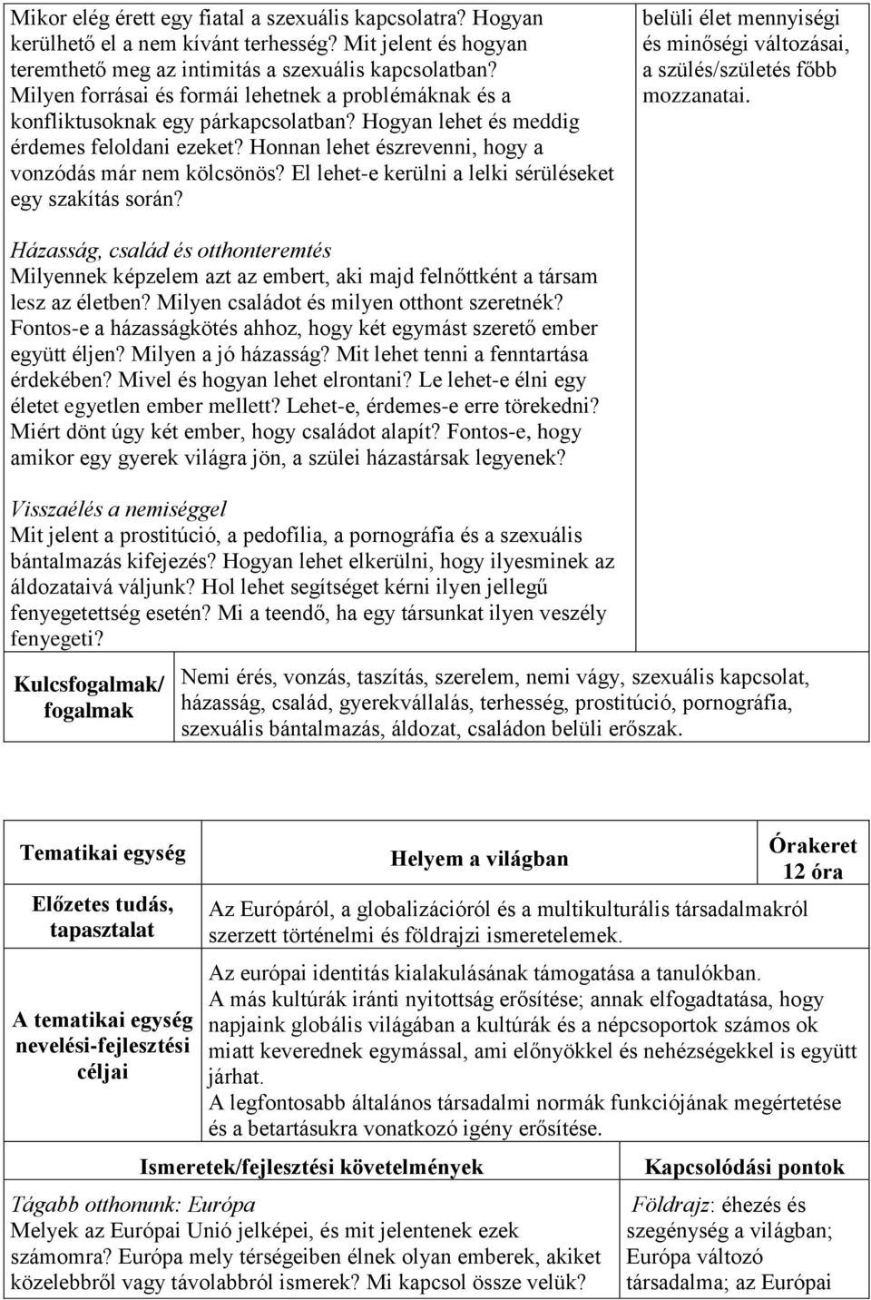 El lehet-e kerülni a lelki sérüléseket egy szakítás során? belüli élet mennyiségi és minőségi változásai, a szülés/születés főbb mozzanatai.