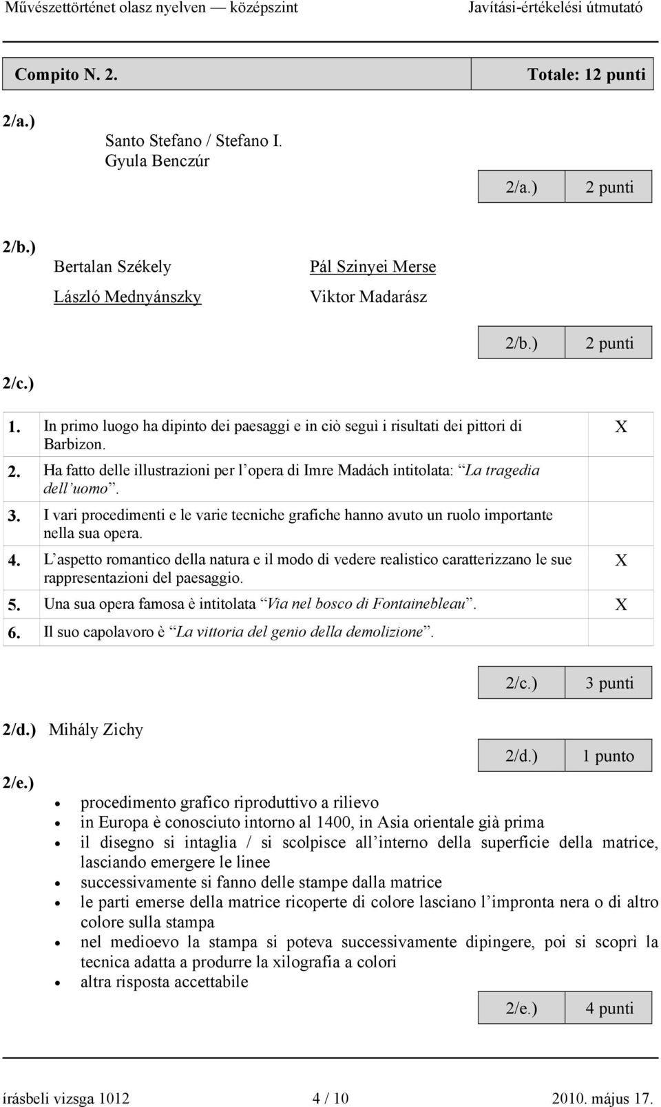 I vari procedimenti e le varie tecniche grafiche hanno avuto un ruolo importante nella sua opera. 4.