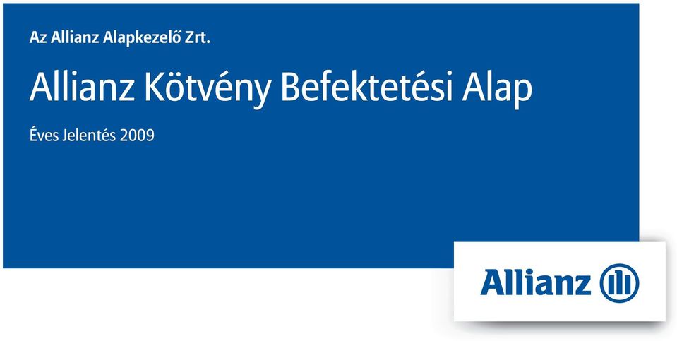 Allianz Kötvény