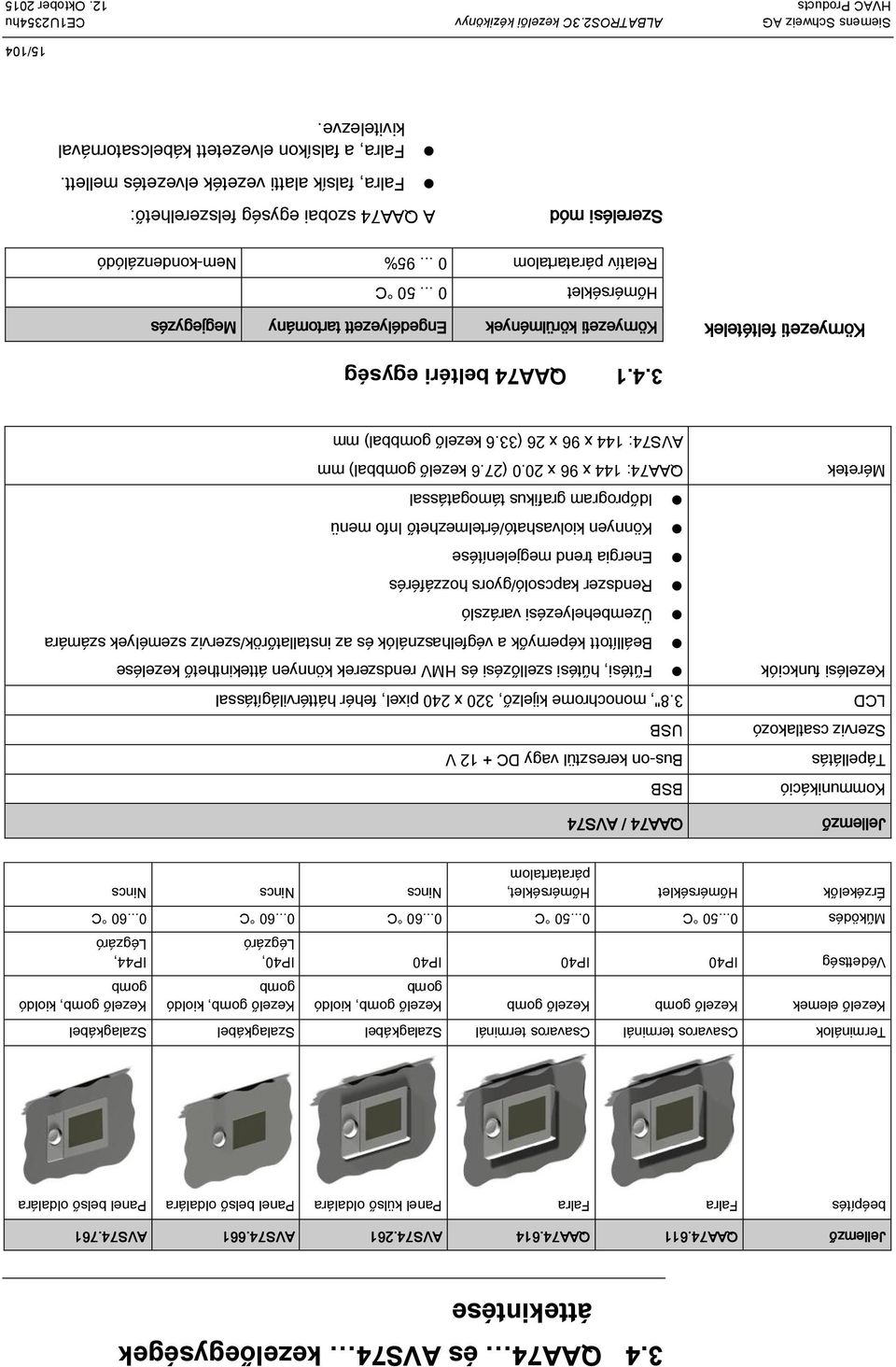 Kezelő gomb Kezelő gomb, kioldó gomb Kezelő gomb, kioldó gomb Kezelő gomb, kioldó gomb Védettség IP40 IP40 IP40 IP40, Légzáró IP44, Légzáró Működés 0...50 C 0...50 C 0...60 C 0.