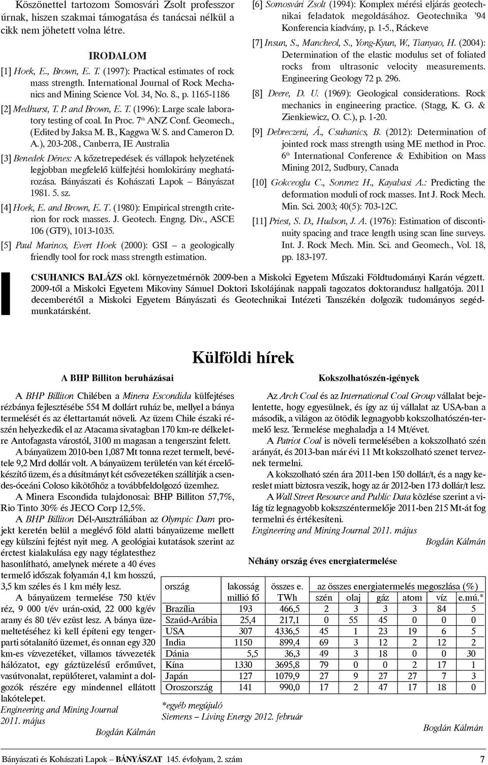 P. and Brown, E. T.(1996): Large scale laboratory testing of coal. In Proc. 7 th ANZ Conf. Geomech., (Edited by Jaksa M. B., Kaggwa W. S. and Cameron D. A.), 203-208.