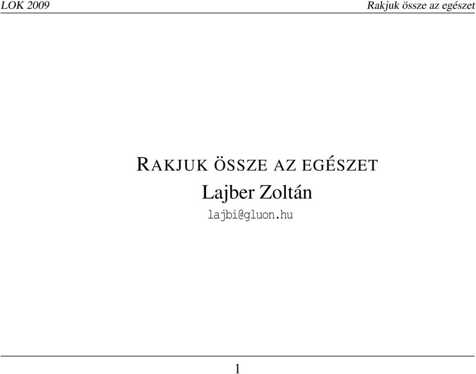 Lajber Zoltán