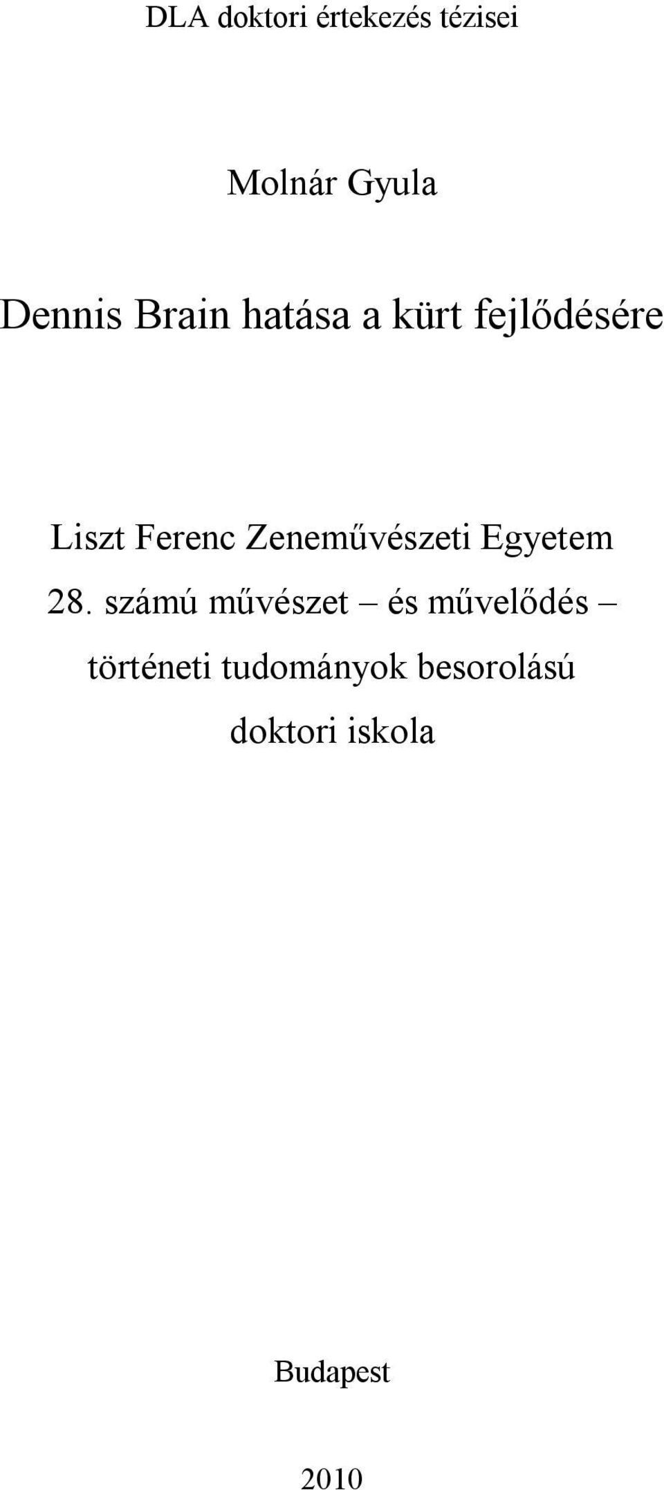 Zeneművészeti Egyetem 28.