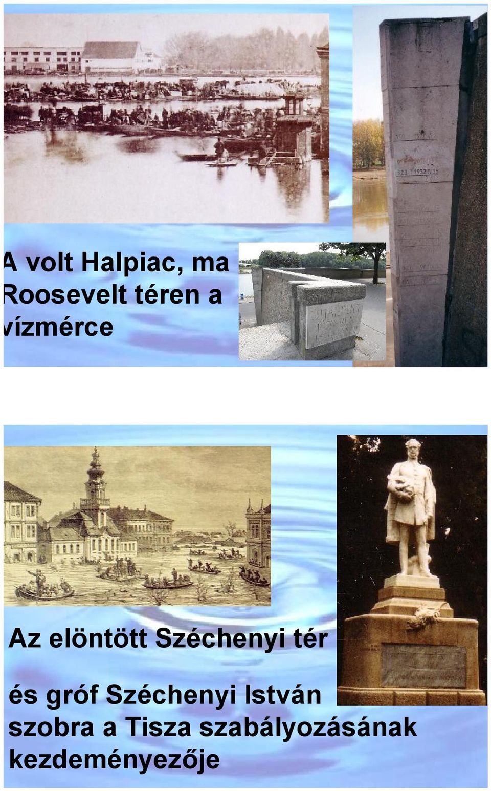 tér és gróf Széchenyi István szobra
