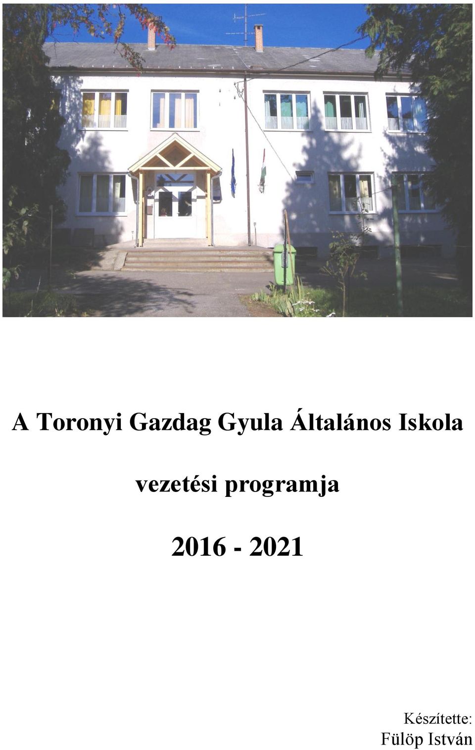 vezetési programja