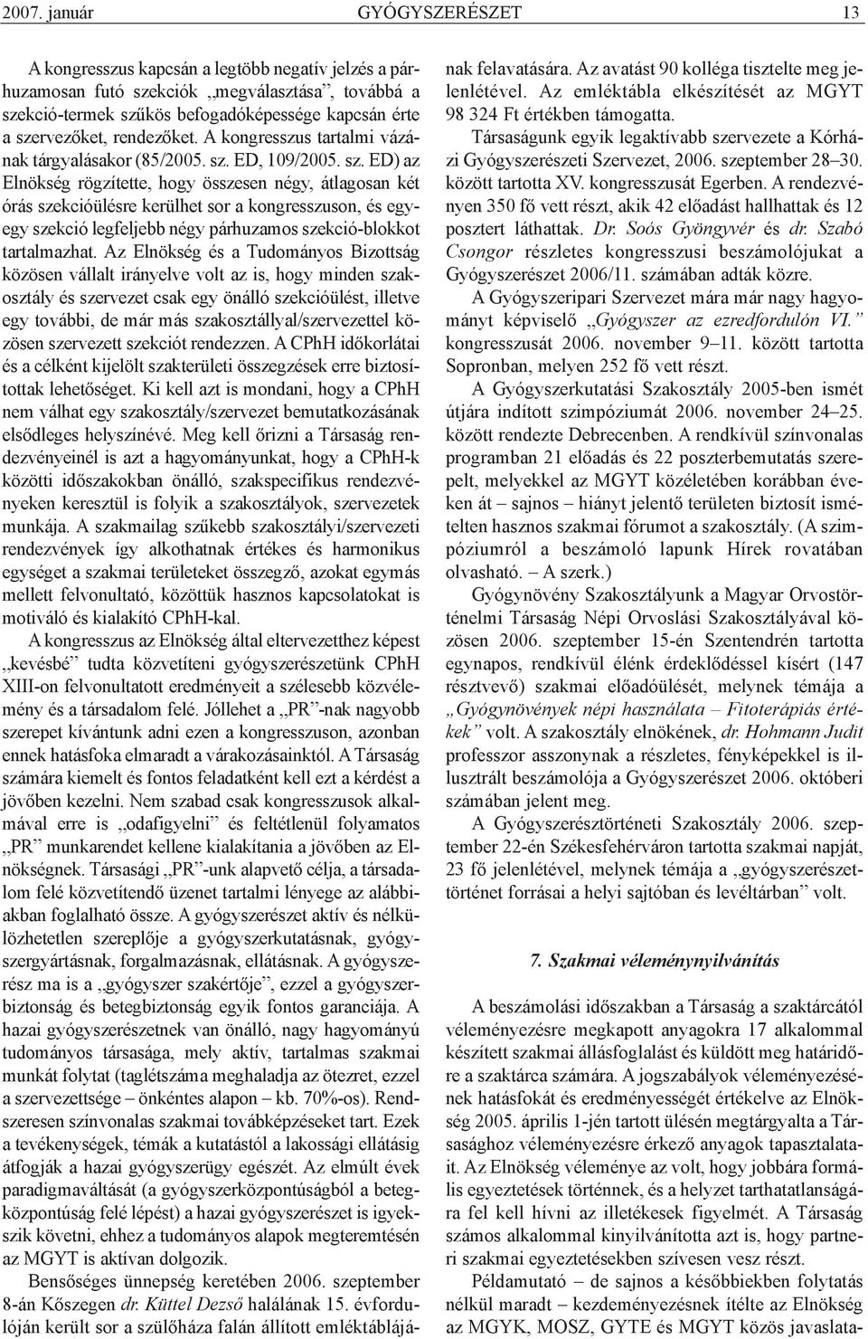 ED, 109/2005. sz.