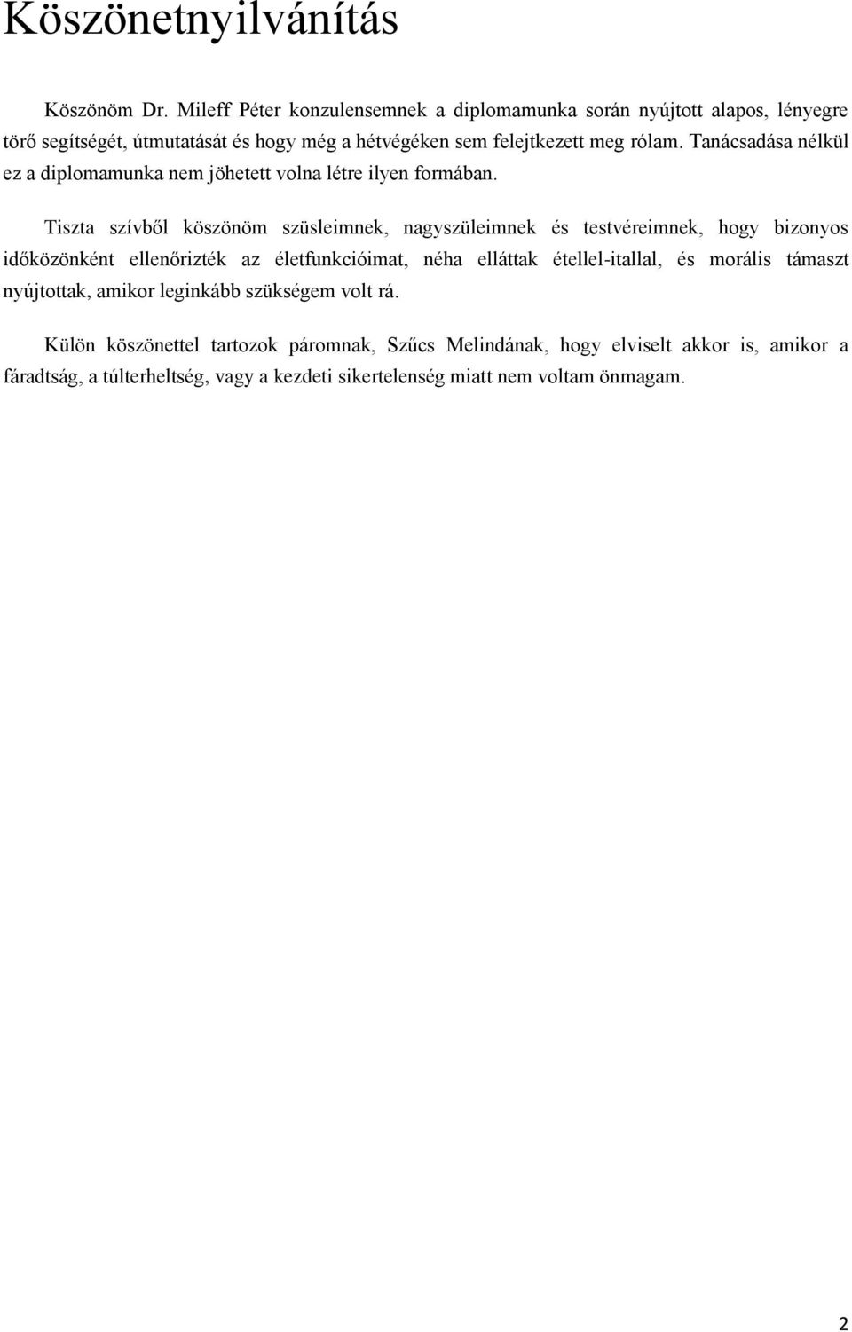 Tanácsadása nélkül ez a diplomamunka nem jöhetett volna létre ilyen formában.