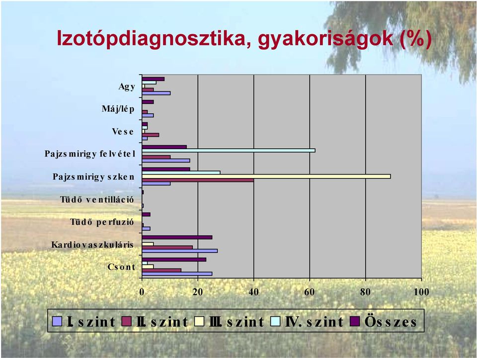 ntilláció Tüdő perfuzió Kardio v as zkuláris Cs o nt 0 20