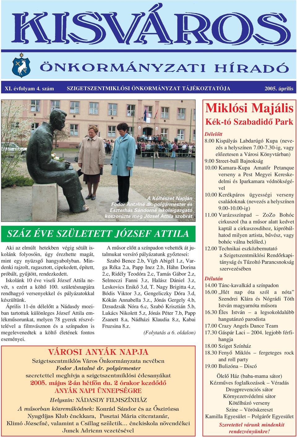 Miklósi Majális Kék-tó Szabadidô Park - PDF Free Download